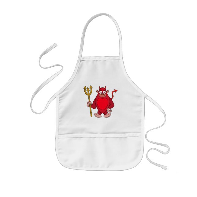 Devil Gorilla Kinderschürze (Vorne)