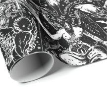 Devil Gothic Viktorianisch Gothic Wrapping Paper