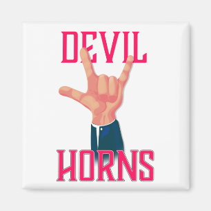 Devil Horns Magnet