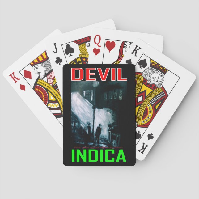 DEVIL INDICA SPIELKARTEN (Rückseite)