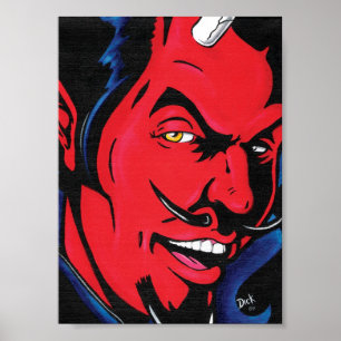 Devil Man Print Poster