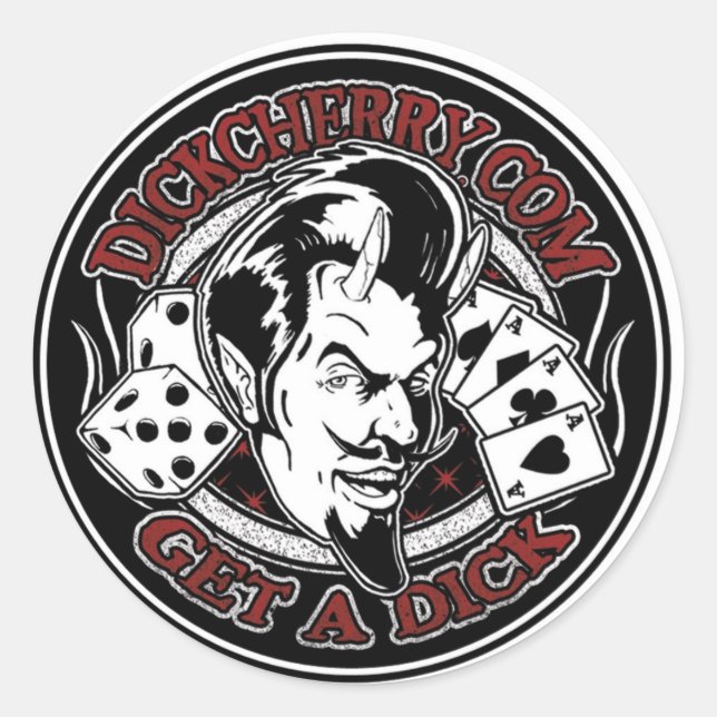 Devil Man Sticker (Vorderseite)