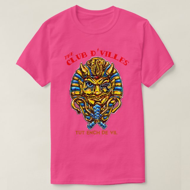 Devil Pharaoh Illustration T-Shirt (Design vorne)
