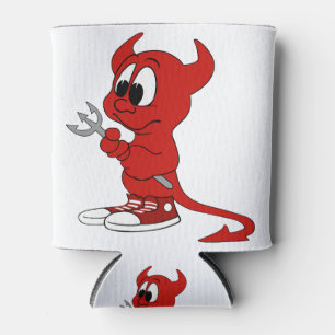 Devil Red Demon Cartoon Satan Evil Hell Heat Dosenkühler
