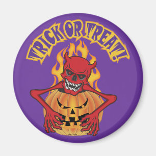 Devil Skull Magnet