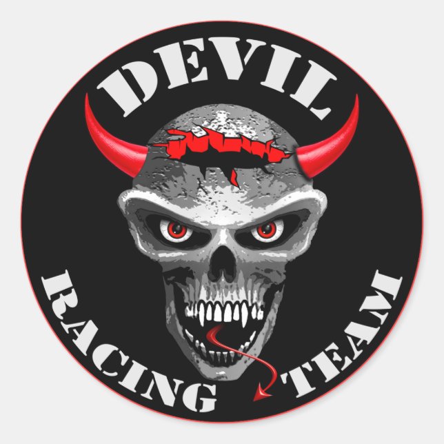 Devil Sticker (Vorderseite)