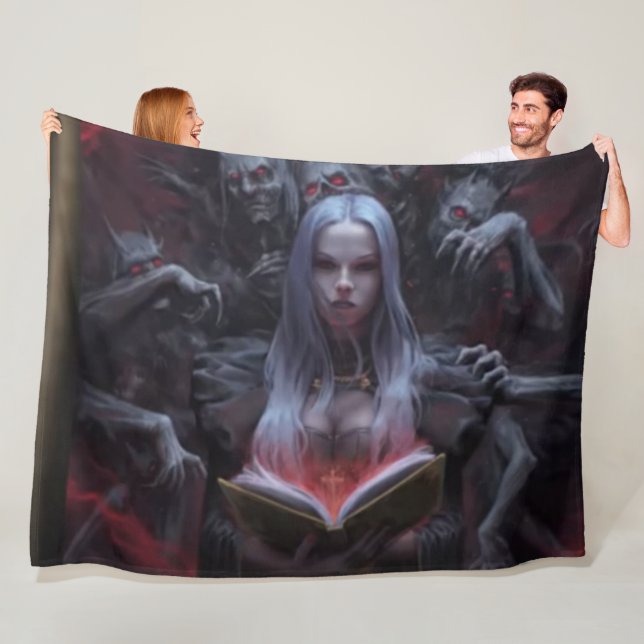 DEVIL WITCH FLEECEDECKE (Beispiel)
