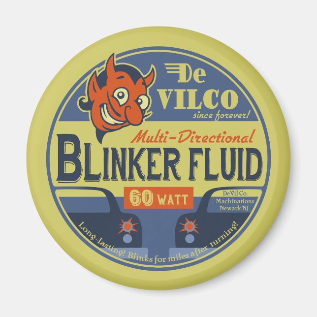 DeVilCo Blinkerflüssigkeit Magnet (Vorne)