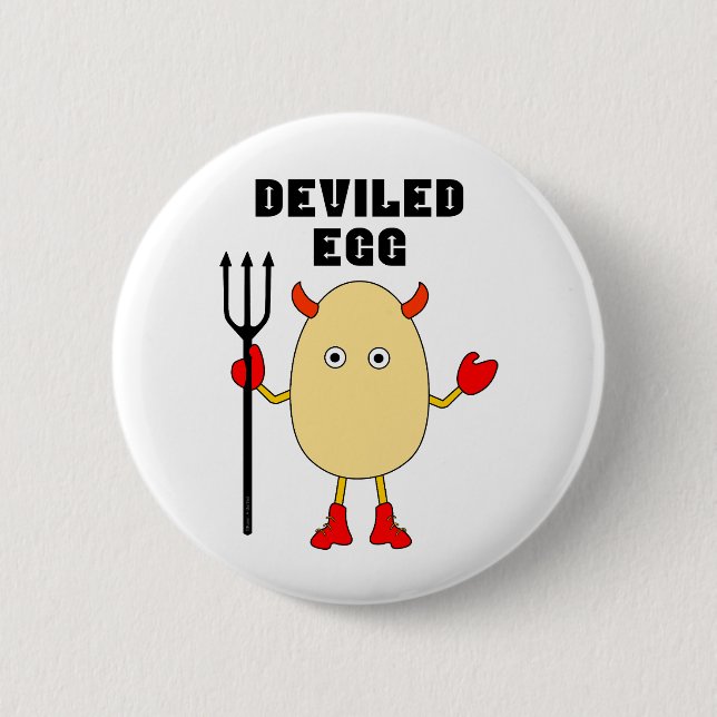 Deviled Egg Button (Vorderseite)
