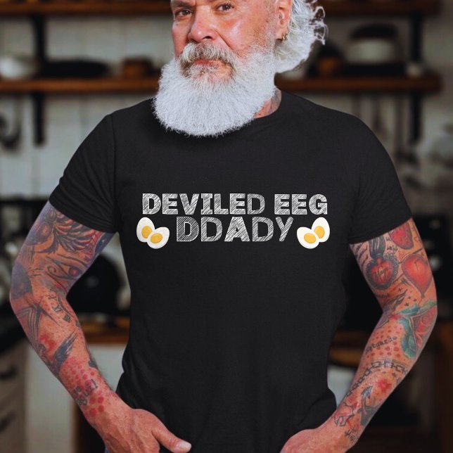 Deviled Egg Daddy Funny Erntedank Vathday T-Shirt (Von Creator hochgeladen)