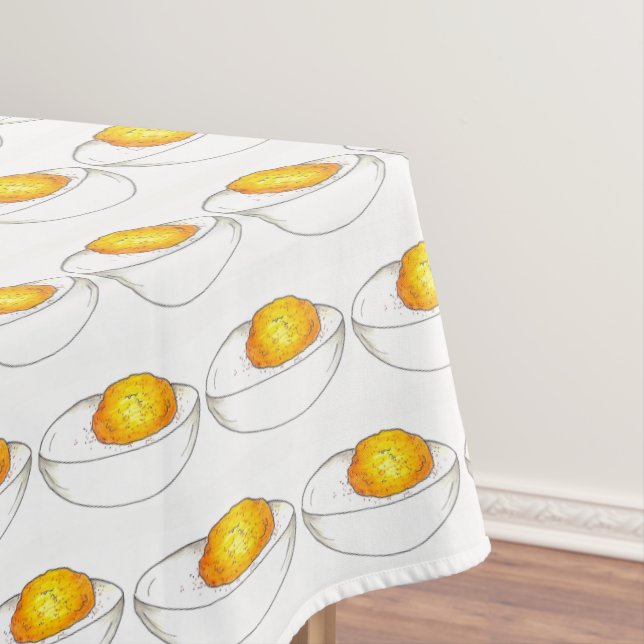 Deviled Eggs Picnic Food Cooking Kitchen Feinschme Tischdecke (Beispiel)