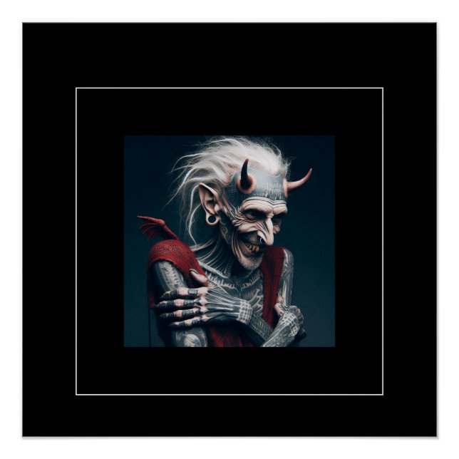 Devilish Nature von Chuck Vest Poster (Vorderseite)