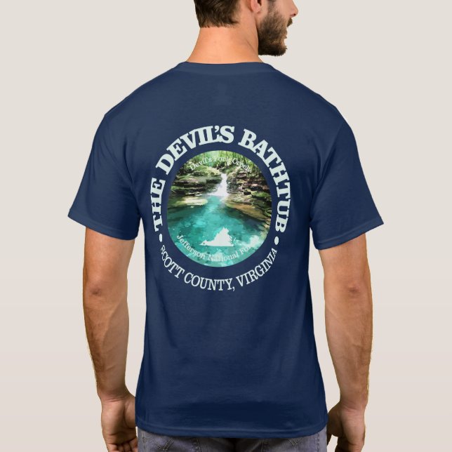 Devils Bathtub (Va) T-Shirt (Rückseite)