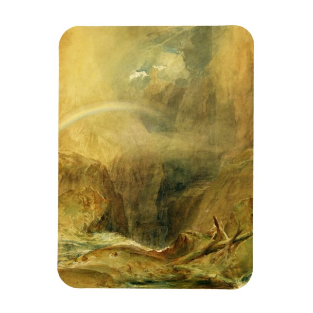 Devil's Bridge, St. Gotthard's Pass, c.1804 (w/c a Magnet (Vertikal)