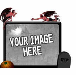 Devils Cutout Picture Magnet 12x18 Fotoskulptur Magnet