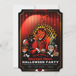 Devil's Delight II Halloween-Party Einladung