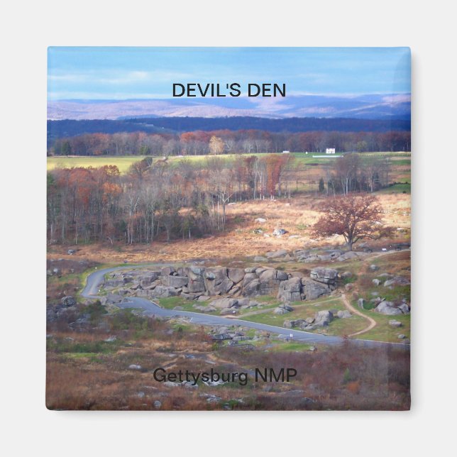 DEVIL'S DEN MAGNET (Vorne)
