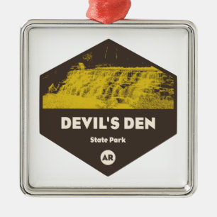 Devil's Den Staat Park Arkansas Ornament Aus Metall