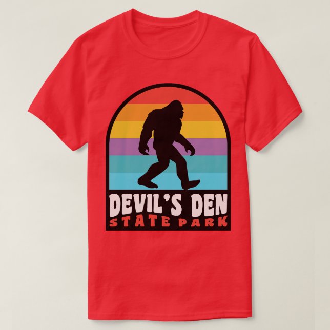 Devils Den Staat Park Ozark Nationalwald T-Shirt (Design vorne)