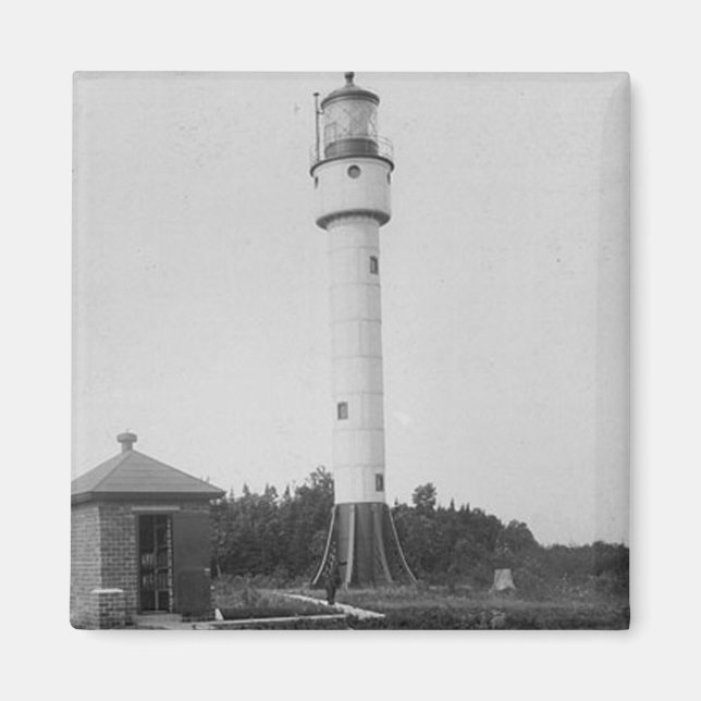 Devils Island Lighthouse Magnet (Vorne)