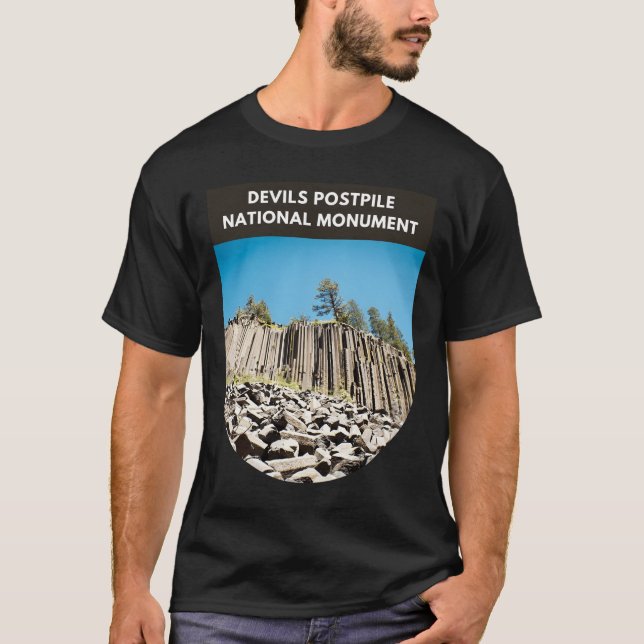 Devils Postpile National Monument T-Shirt (Vorderseite)