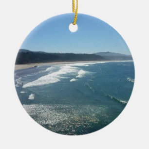 Devil's Punchbowl State Park, Oregon-Küste Keramik Ornament