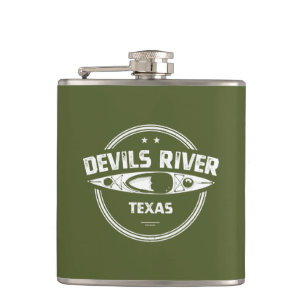 Devils River Texas Kajaking Flachmann