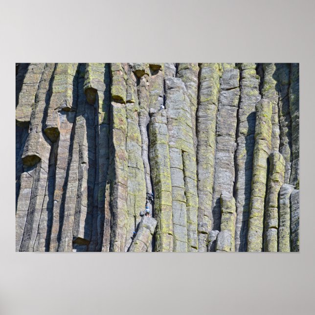 Devils Tower Climbers Poster (Vorne)