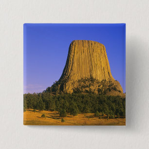 Devils Tower National Monument in Wyoming Button