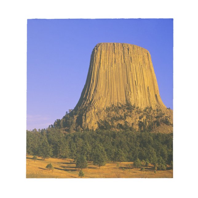 Devils Tower National Monument in Wyoming Notizblock (Vorderseite)