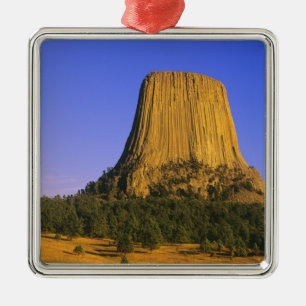 Devils Tower National Monument in Wyoming Ornament Aus Metall