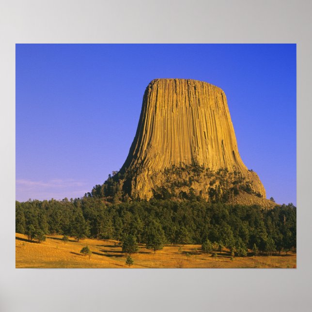 Devils Tower National Monument in Wyoming Poster (Vorne)