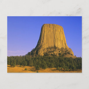 Devils Tower National Monument in Wyoming Postkarte