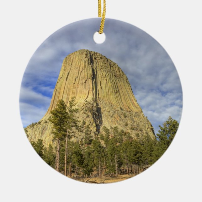 Devils Tower National Monument Keramikornament (Vorne)