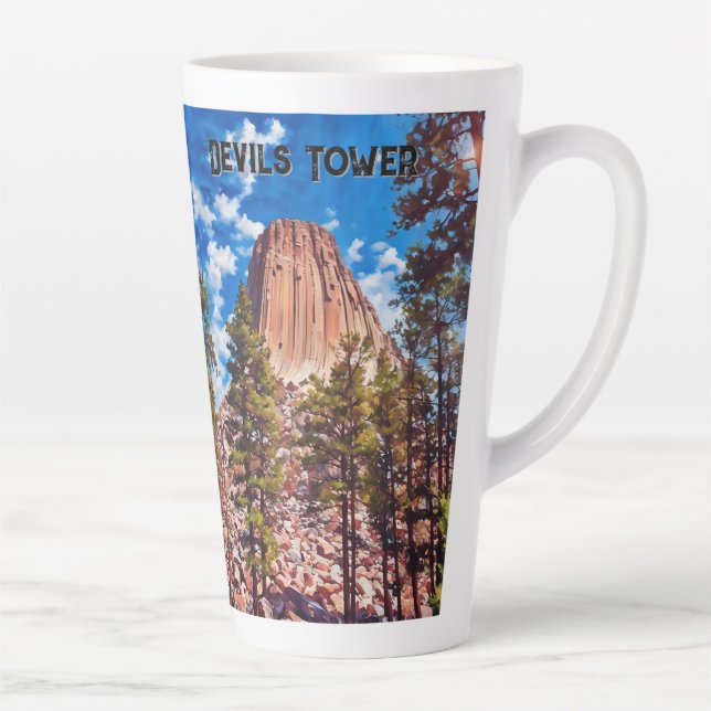 Devils Tower National Monument Milchtasse (Rechts)