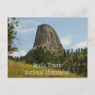 Devils Tower National Monument Postkarte