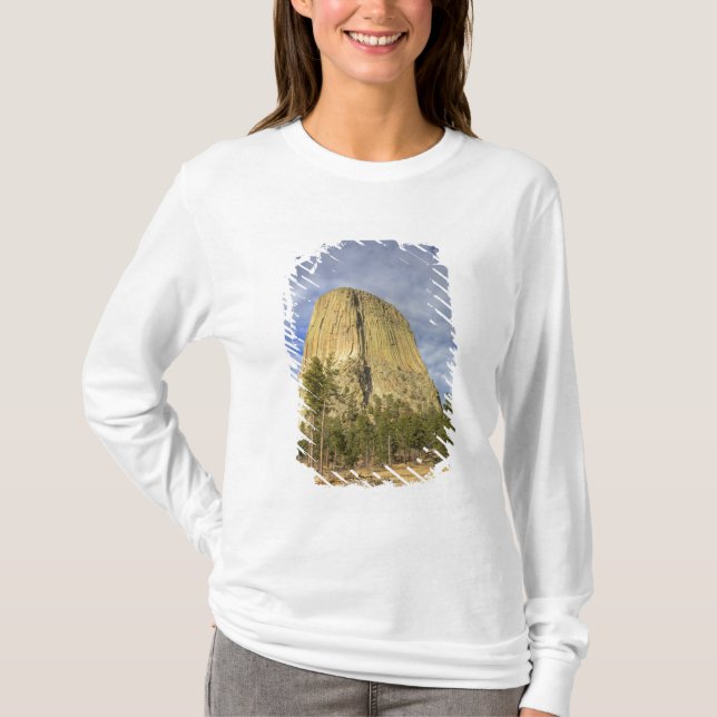 Devils Tower National Monument T-Shirt (Vorderseite)
