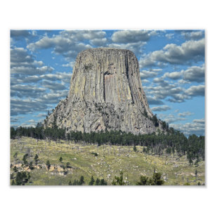 Devils Tower National Monument, Wyoming Fotodruck