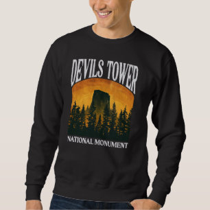 Devils Tower National Monument Wyoming Sweatshirt