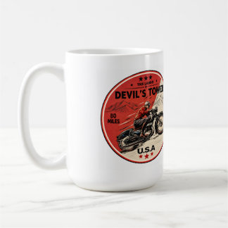Devil's Tower Road - die Lasso-Motorrad-Rundreise Kaffeetasse