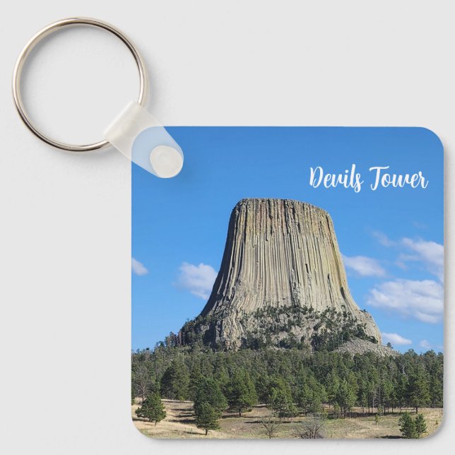 Devils Tower Schlüsselanhänger (Vorderseite)