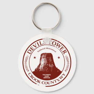Devils Tower Schlüsselanhänger