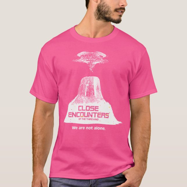 Devils Tower wir sind nicht allein T-Shirt (Vorderseite)