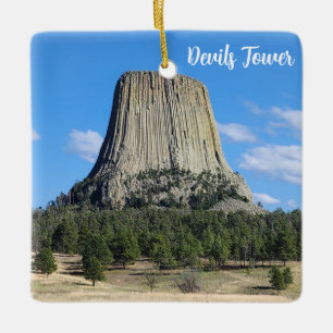 Devils Tower Wünsche Keramikornament