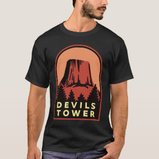 Devils Tower WY National Monument T-Shirt