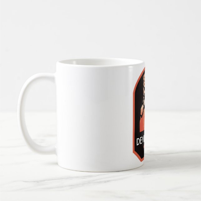 Devils Tower Wyoming Rock Climbing Aktiver T - Shi Kaffeetasse (Links)