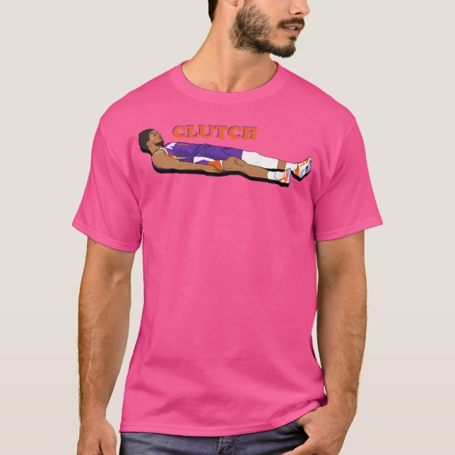 Devin Booker Clutch Phoenix Basketball T-Shirt (Vorderseite)