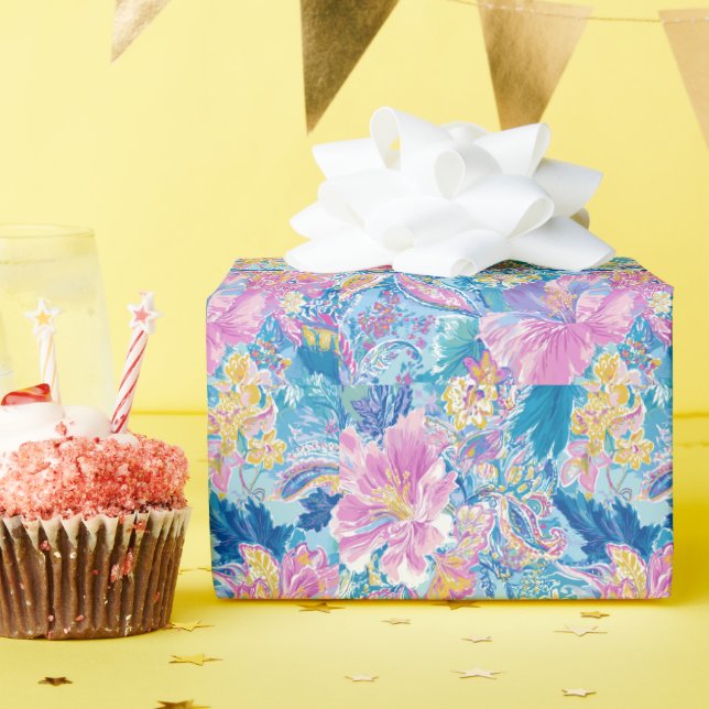 Devina Lily - Anenome Collette Wrapping Paper Geschenkpapier (Geburtstagsparty)