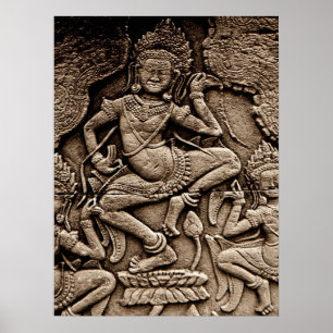 Devine Angkor Wat  Poster