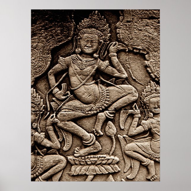 Devine Angkor Wat Poster (Vorne)